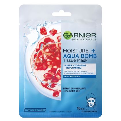 Garnier Moisture + Aqua Bomb Tissue Mas