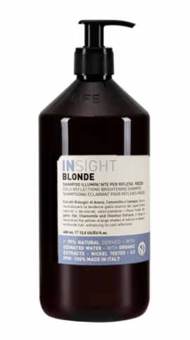 Insight Blonde Cold Reflections Brightening Shampoo 