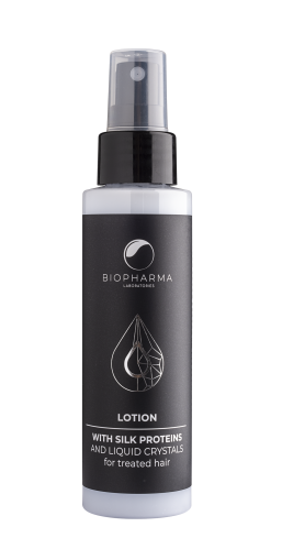 Biopharma Bio Oil Lotion for treated hair with silk protein and liquid crystals 110ml