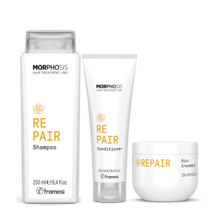 Morphosis Repair Gift Set 3pcs Shampoo + Conditioner+ MAsk