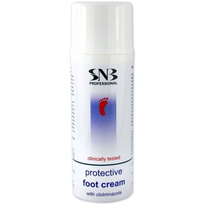 Предпазващ крем за крака с клотримазол SNB Protective Foot Cream with Clotrimazole 110ml