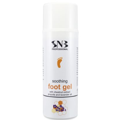 SNB Soothing Foot Gel with Chestnut, Propolis & Lavender Oil