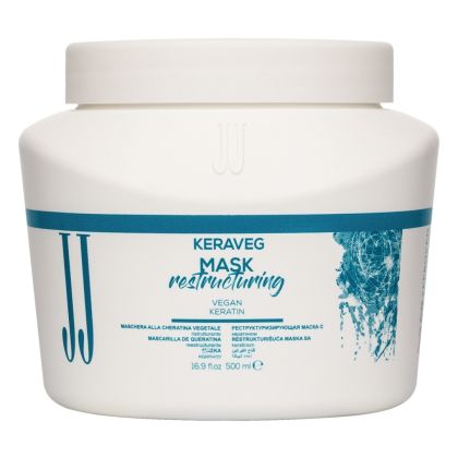 Кератинова маска JJ Keraveg restructuring hair mask 500 ml