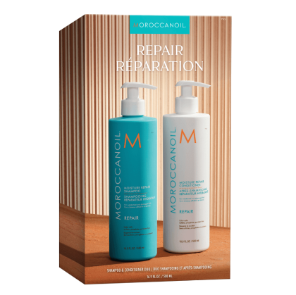 Moroccanoil Moisture Repair Gift Set Shampoo 500ml+ Conditioner 500ml