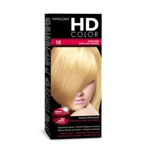 FARCOM HD Permanent Hair Color 120ml 10