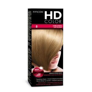 FARCOM HD Permanent Hair Color 120ml 8