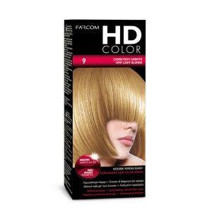 FARCOM HD Permanent Hair Color 120ml 9