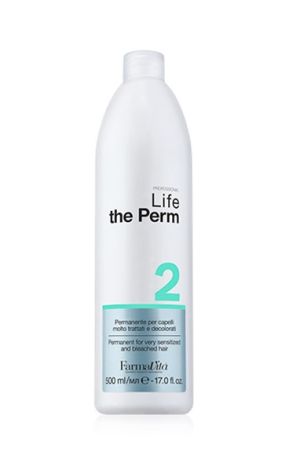 Farmavita Life The Perm 2 500ml - Bleached and Sensitive Hair