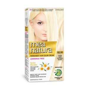 Безамонячна боя за коса с екстракти от био продукти Mea Natura 10.91