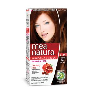 Безамонячна боя за коса с екстракти от био продукти Mea Natura 6.34