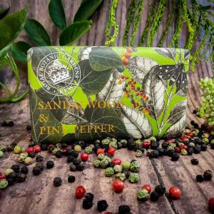 The English Soap Company Sandalwood and Pink Pepper Soap 240g 