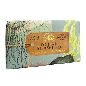he English Soap Company Anniversary Ocean Seaweed Exfoliating Soap 200g 
