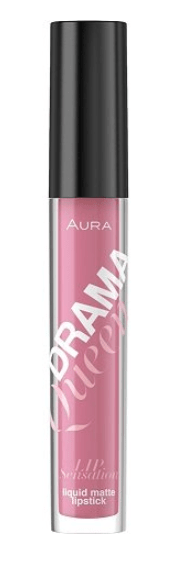 Течно матово червило Aura Drama Queen Lip Sensation Liquid Matte Lipstick 4ml 08 Single Ladies