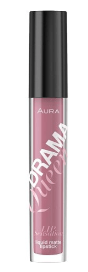 Течно матово червило Aura Drama Queen Lip Sensation Liquid Matte Lipstick 4ml 09 Naughty Girl