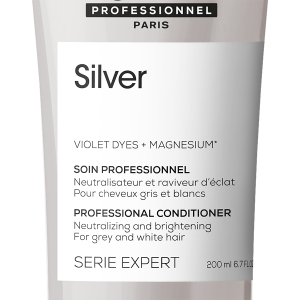 Неутрализиращ балсам за сива,бяла и платинено руса коса Loreal Professionnel Serie Expert Silver Conditioner 200ml