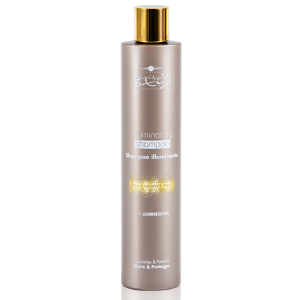 Комплект за блясък и против цъфтящи краища Hair Company Professional Illuminating Sеt Shampoo + Drops
