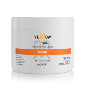 Yellow Repair Mask For Damaged Hair