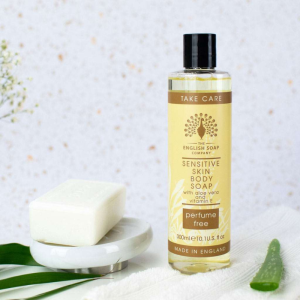 Душ гел за чувствителна кожа The English Soap Company Take Care Sensitive Skin Body Soap 300ml 