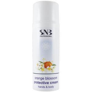 Предпазващ крем за ръце и тяло с портокалов цвят SNB Protective Cream with Orange Blossom for Hands & Body