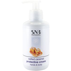 Предпазващ крем за ръце и тяло с аромат на солен карамел SNB Protective Cream Salted Caramel for Hands & Body
