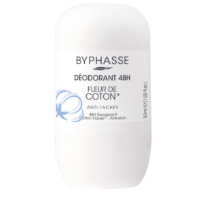 Byphasse Cotton Flower Oil Deo Roll On 50ml