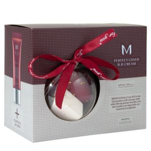 Подаръчен комплект Missha Perfect Cover BB Cream 20ml N25 + тампон за грим