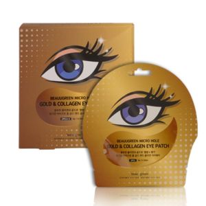 Пачове за очи BeauuGreen Micro Hole Gold & Collagen Eye Patches