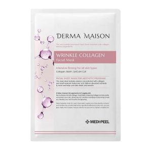 Текстилна маска с колаген Medi-Peel Derma Maison Wrinkle Collagen Facial Mask