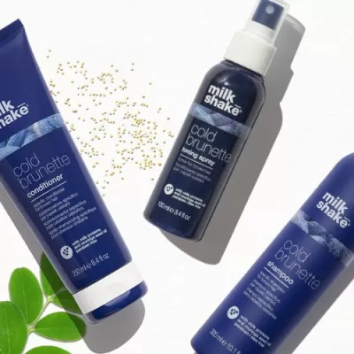 Cold Brunette - Neutralising brassy tones for chestnut hair