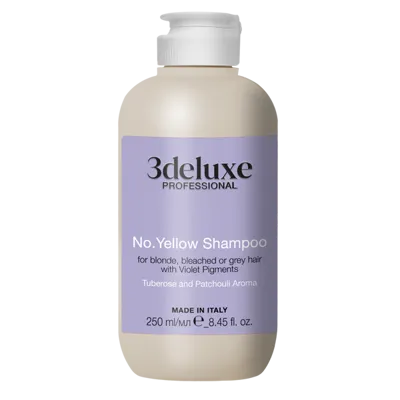 3deluxe Professional No Yellow Shampoo 250 ml