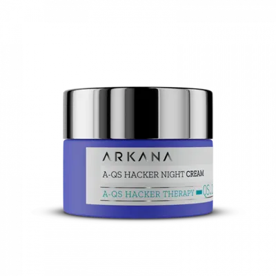 Нощен крем за проблемна и акнеична кожа Arkana A-QS Hacker Night Cream 50 ml