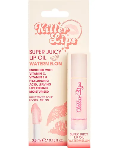 Масло за устни с диня Killer Lips Lip Oil Watermelon 3,8ml