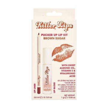 Killer Lips Pucker Up Lip Kit Brown Sugar