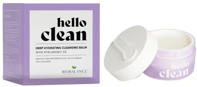 Дълбоко хидратиращ почистващ балсам за лице Biobalance Hello Clean 100 мл