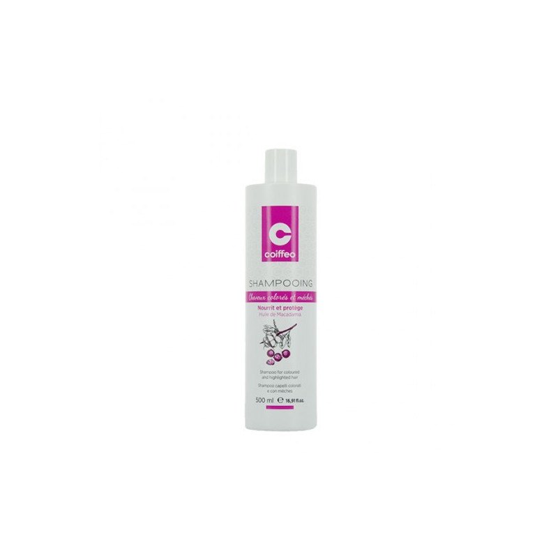 Шампоан за боядисана коса и кичури с макадамия – Coiffeo Macadamia 500 ml