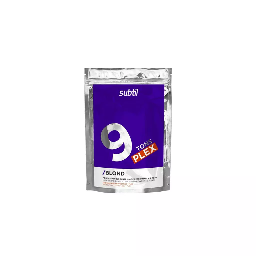 Интензивна изсветляваща пудра до 9 тона с плекс – Subtil Powder 9 Plex 100 g