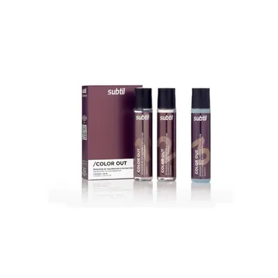 Премахване на боя от косата – Subtil Color Out 3 × 60 ml