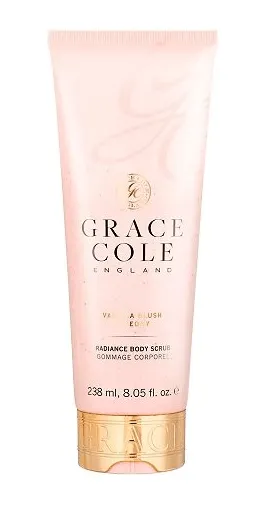Ревитализиращ скраб за тяло Ванилия и Божур Grace Cole Vanilla Blush & Peony Radiance Body Scrub 238ml