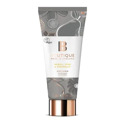 Скраб за тяло Нероли, Круша и Хедихиум Boutique Neroli, Pear & Gingerlily Body Scrub 225gr