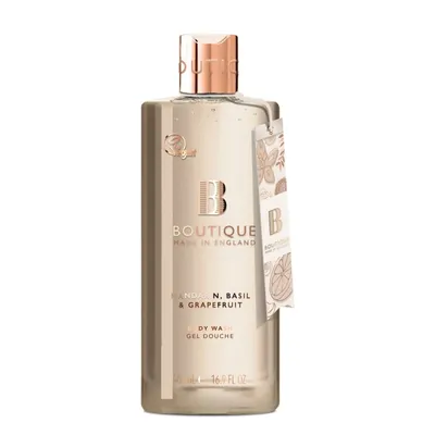 Душ гел Мандарина, Босилек и Грейпфрут Boutique Mandarin, Basil & Grapefruit Body Wash 500ml