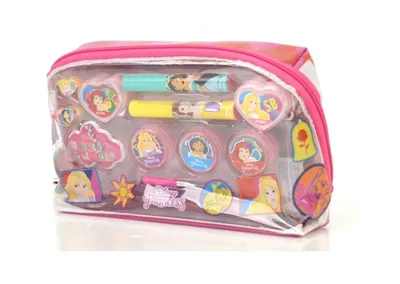 Детски комплект с гримове Markwins Disney Princess с несесер 11 части 1580165