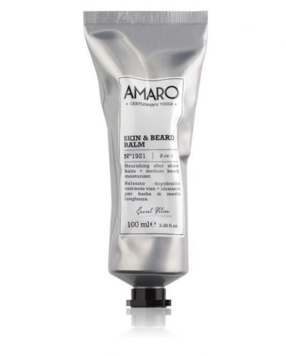 Подхранващ и освежаващ афтършейв балсам за кожа и брада Amaro Skin & Beard Balm 2 in 1 100ml