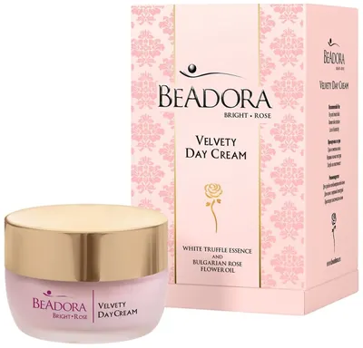 Кадифен дневен крем за лице BeAdora Bright Rose Velvety Day Cream 50ml