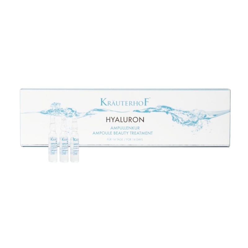Krauterhof Hyaluron+ Ampoule Beauty Treatment 14x2ml