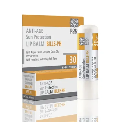 Bodi Beauty Bille PH Anti-Age Sun Protection Lip Balm SPF30 4g