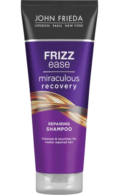 Подхранващ шампоан за изтощена коса John Frieda Frizz Ease Miraculous Recovery Repairing Shampoo 250ml