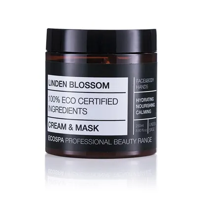 Крем - маска за лице и тяло с Липов цвят EcoSpa Linden Blossom Cream & Mask 250ml