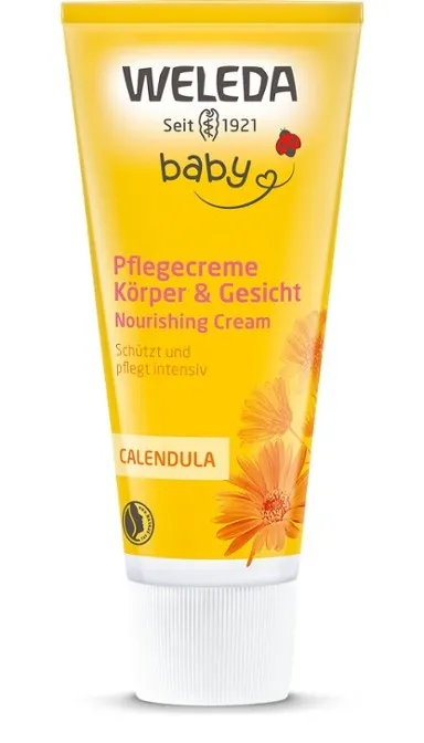 Хидратиращ крем за лице и тяло с невен Weleda Baby 75ml