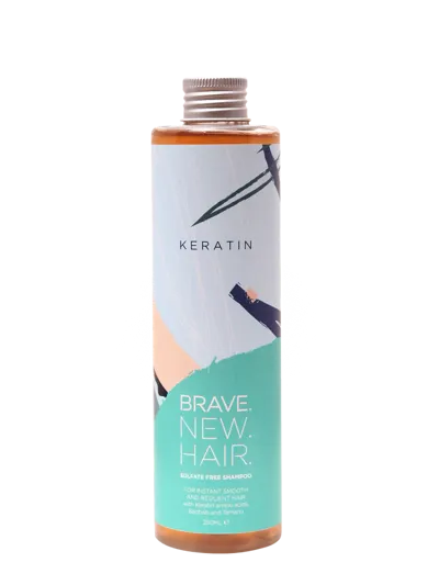 Безсулфатен шампоан за дисциплиниране на непокорни коси с кератин BRAVE NEW HAIR Keratin 250ml