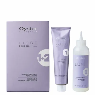 Oyster Lisse System Kit Professional Straghtening System 100ml + 100ml